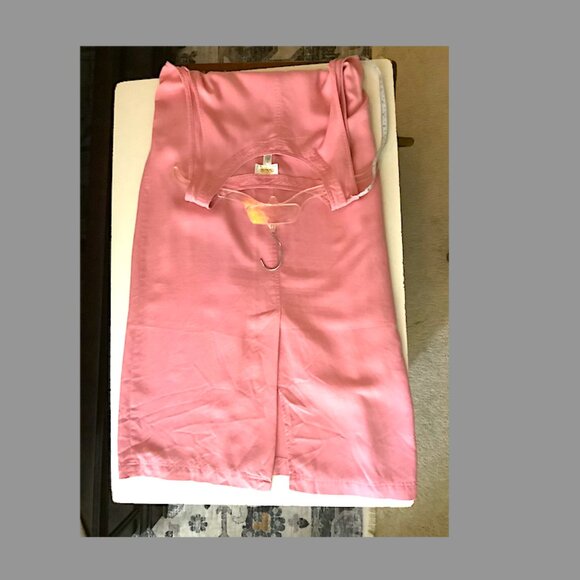 Talbots - Classic Sleeveless Salmon maxi jumper - Size Petite Large - Picture 7 of 9